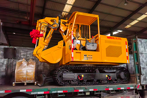 礦安重工煤礦液壓挖掘機成功交付中煤三建，助力能源建設高質量發展